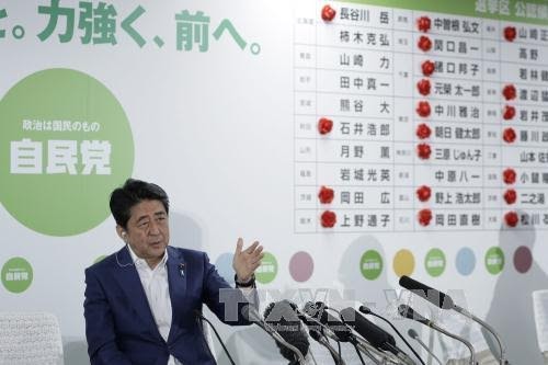 Japon: Shinzo Abe atteint la 